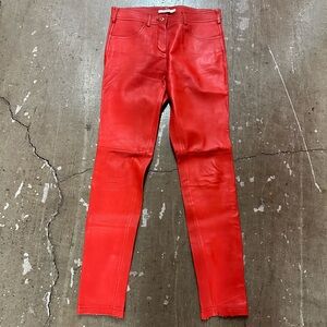 Brand new Givenchy leather leggings